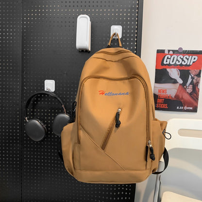 Simple backpack for high school students