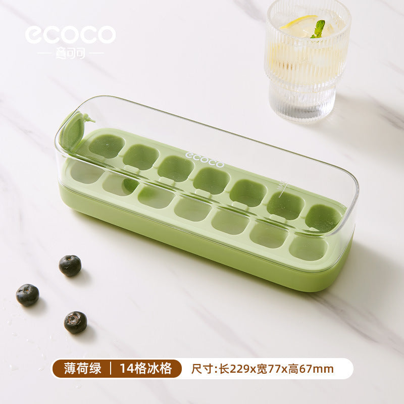 Press-and-Release Ice Cube Tray