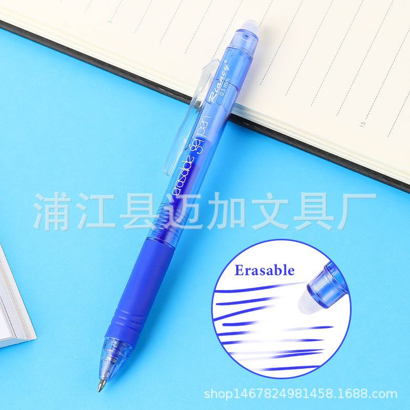 8-color erasable pen 0.5mm temperature-controlled press gel pen