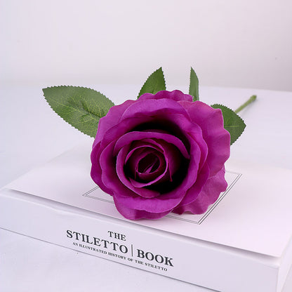 Rose single artificial flower