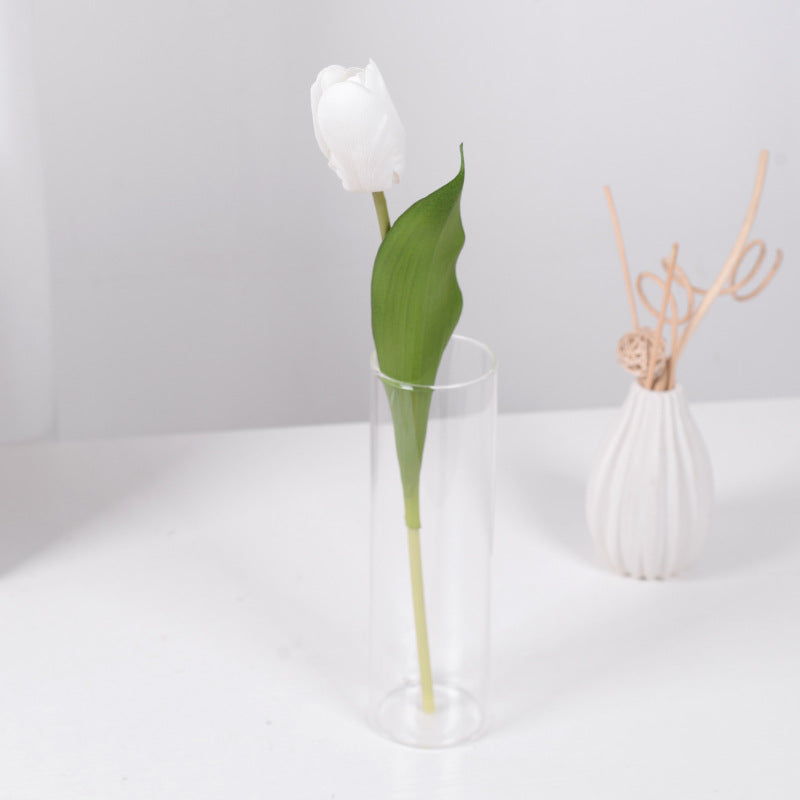 High-end hand-feel moisturizing tulip artificial flower