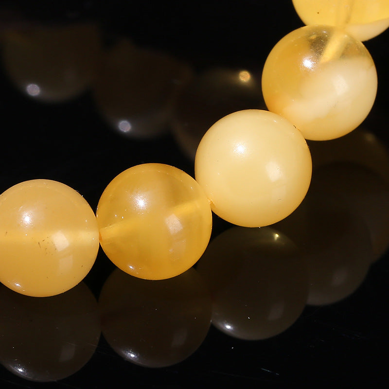 Natural Chicken Oil Yellow Beeswax Bracelet