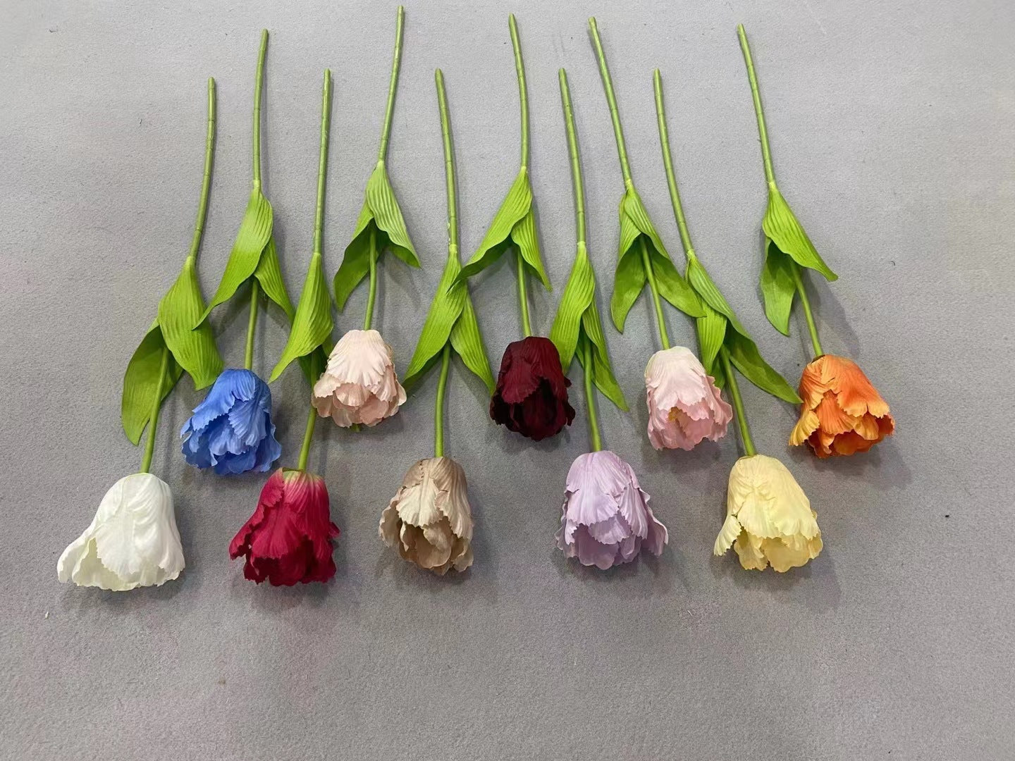 PU Tulip Artificial Flowers Wholesale