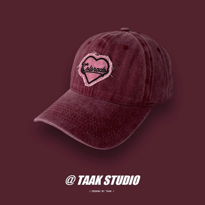 Heart Baseball Cap Summer