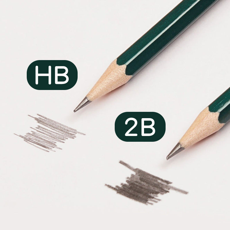 2B pencil HB exam card pencil lead-free