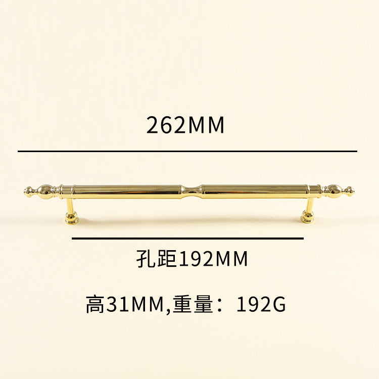 fashion Brass handle for French cabinet door