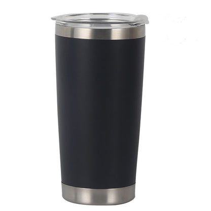 Double-layer stainless steel thermal insulation straw cup