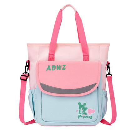 Multi-purpose primary school student tutoring shoulder bag