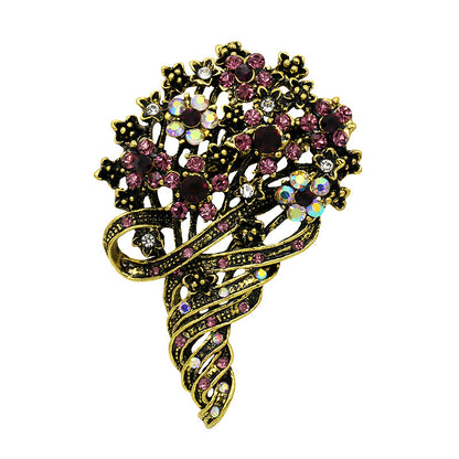 Vintage Diamond Brooch