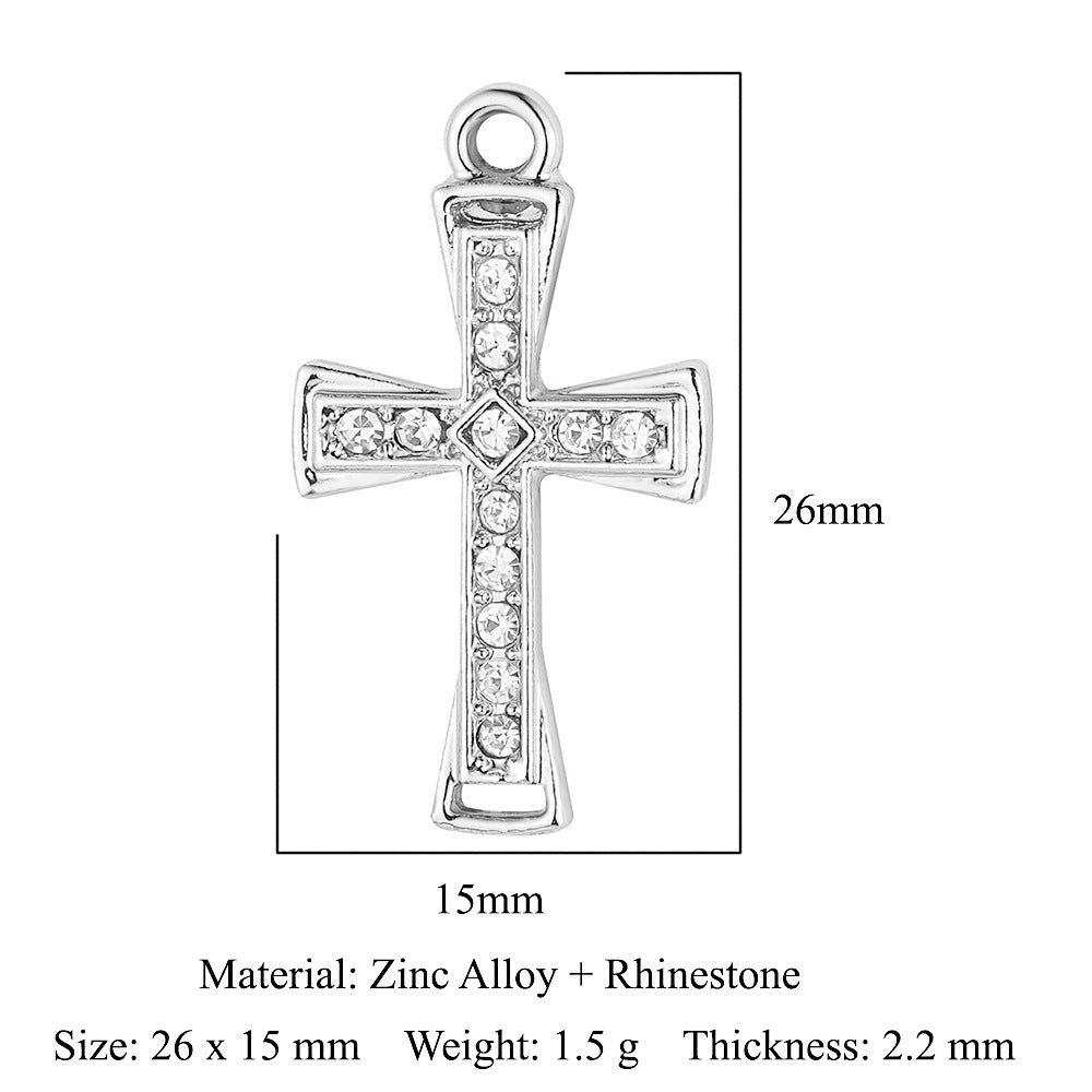 Alloy pendant dolphin snake cross