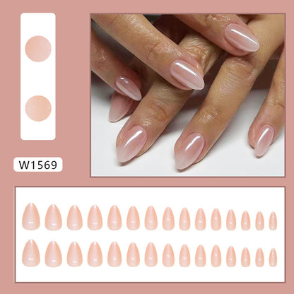 Ice-Transparent Light Color Nail Patches