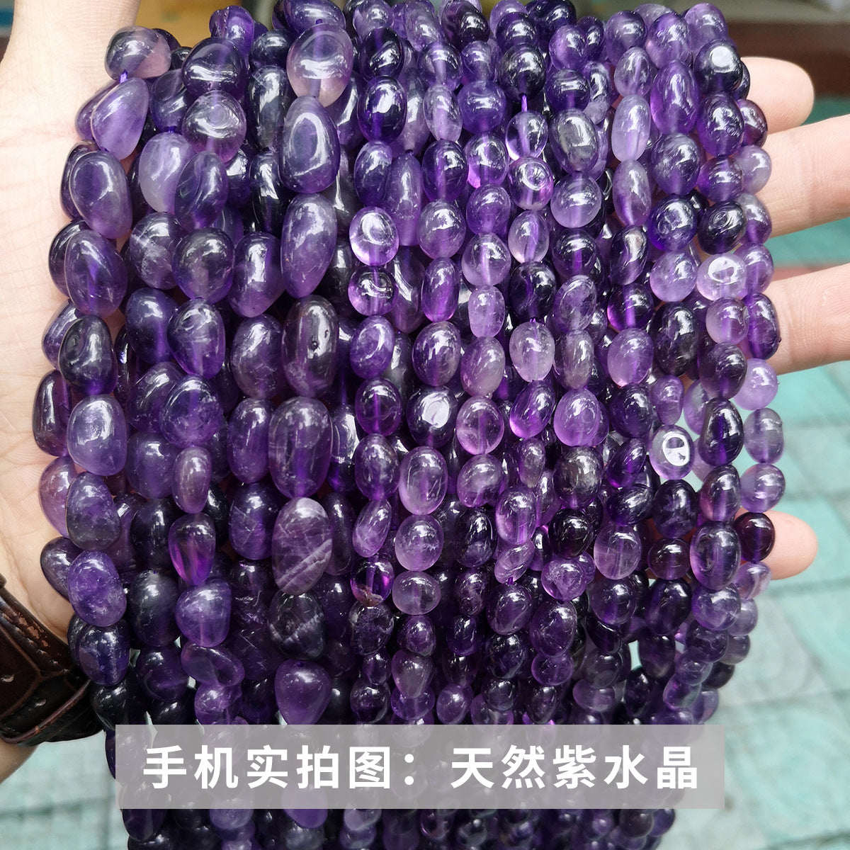 Crystal gravel conformal loose beads