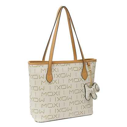 Large capacity printed tote women's bag handbag