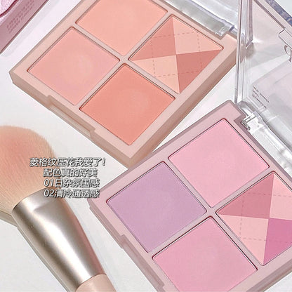 Four-Color Blush Palette