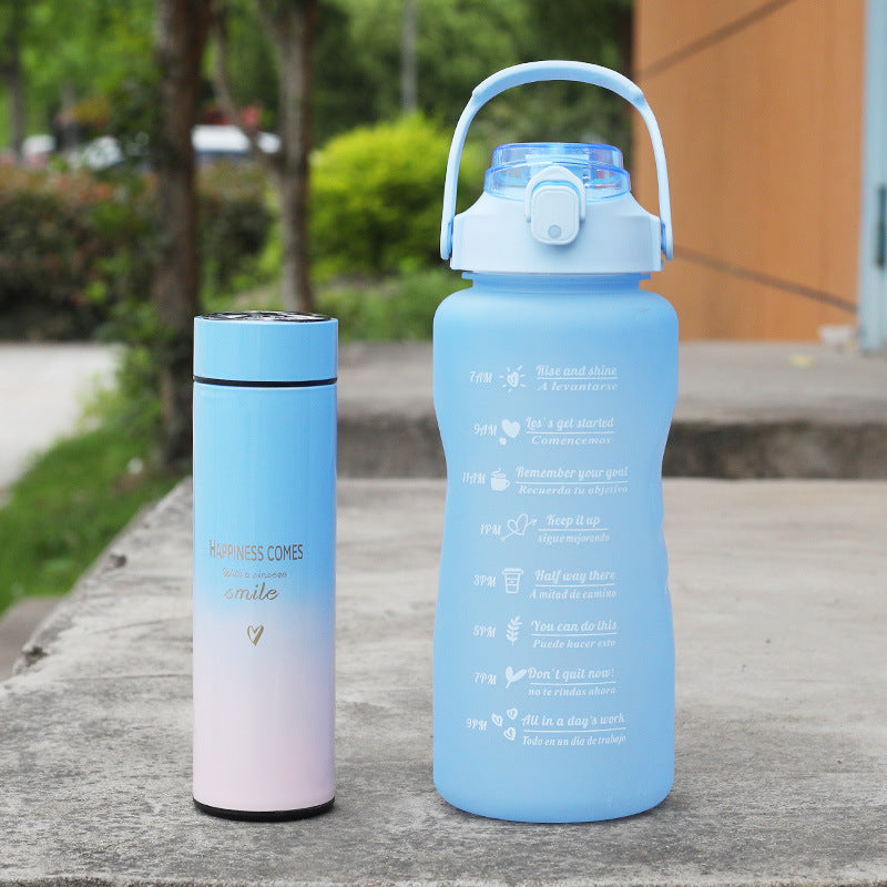 Plastic Insulated Bottle with Direct Drink