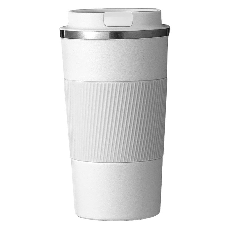 Coffee cup 304 stainless steel leather case high grade