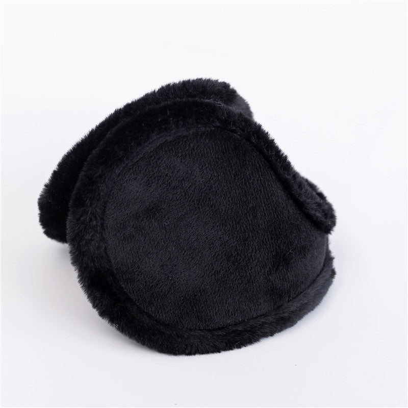 Men's Thick Plush Earmuffs (Behind-the-Head Style)