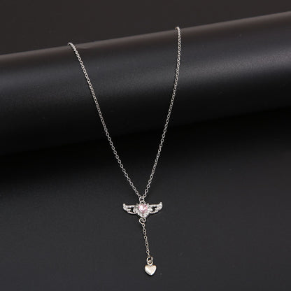 Cupid Heart Necklace Women