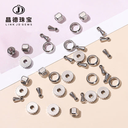 Stainless steel arc spacer bead spacer loose bead