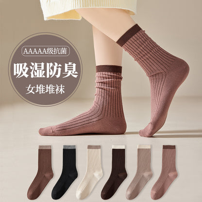 Cotton Anti-Odor Breathable Women's Slouch Socks