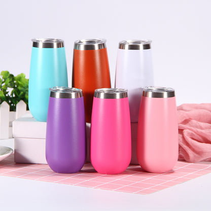 Portable thermos cup