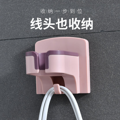 No-Punch Wall Mount Hair Dryer Holder