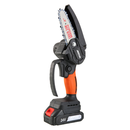 4-inch Cordless Mini Li-ion Chainsaw Handheld