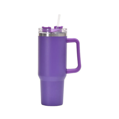 Double layer vacuum car handle cup