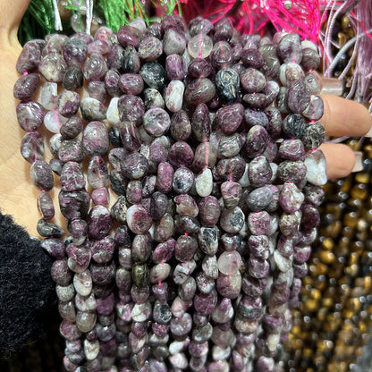 5-8mm natural stone amethyst crystal agate