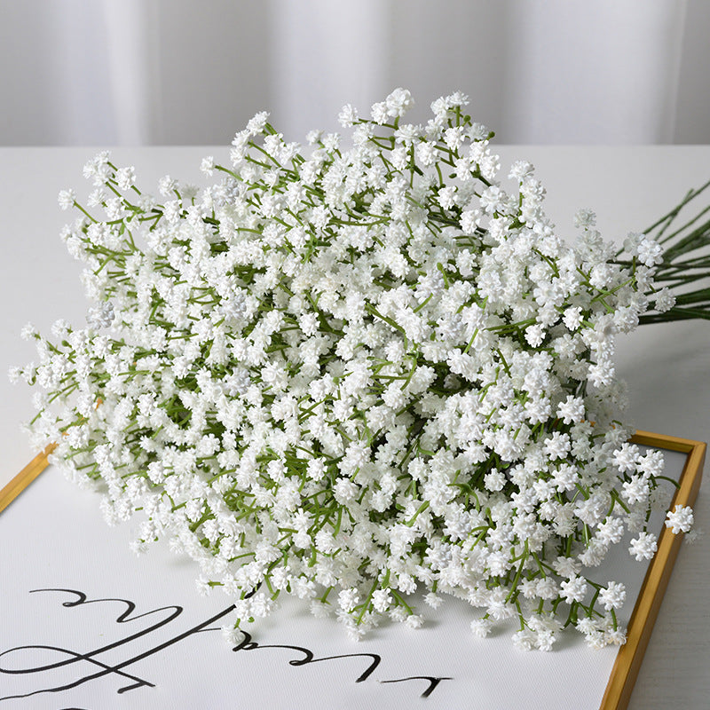 Three-forked baby's breath plastic artificial flower