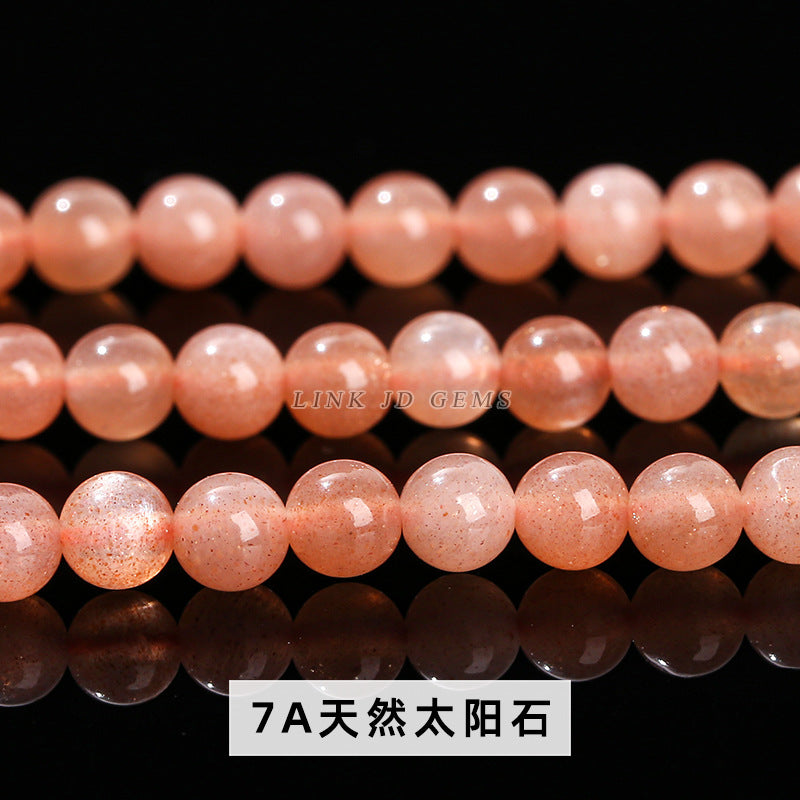 4Mm natural stone crystal agate small beads round beads