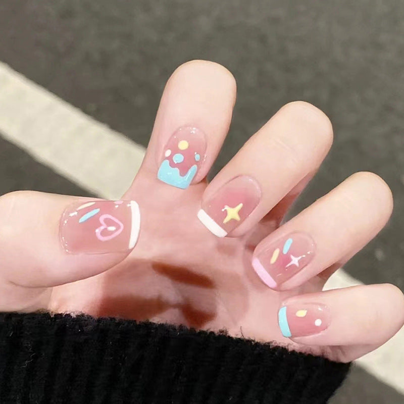 Colorful Candy Summer Nails