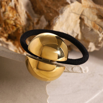 Gold Titanium Steel Hairband