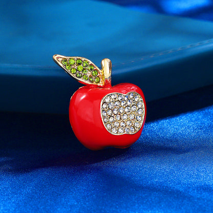 Apple Brooch