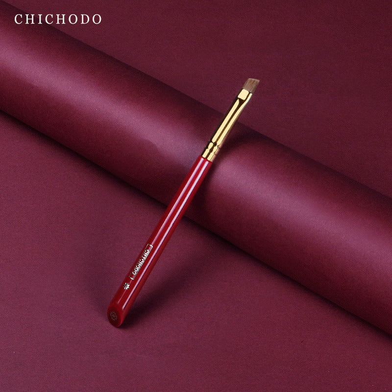 Chinese Red Sable Hair Angled Brow Brush