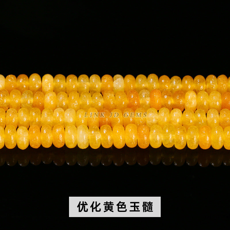 4 * 2Mm natural jade abacus beads loose beads