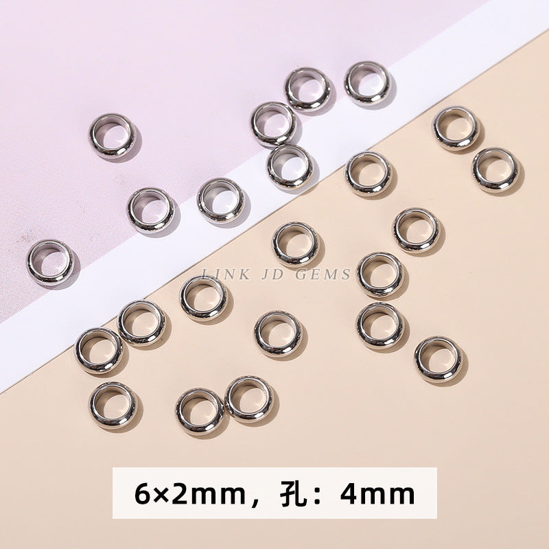 Stainless steel arc spacer bead spacer loose bead