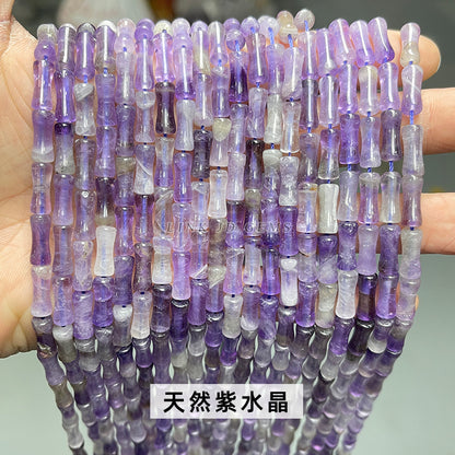 5X12mm Southern Yuzhu Festival Pipe Beads Loose Beads Separator Beads