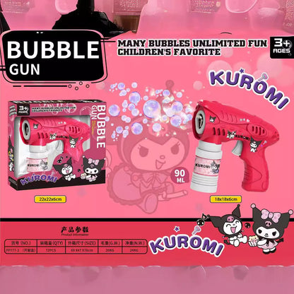 Minions Kuromi Bubble Gun, Automatic Multi-Style