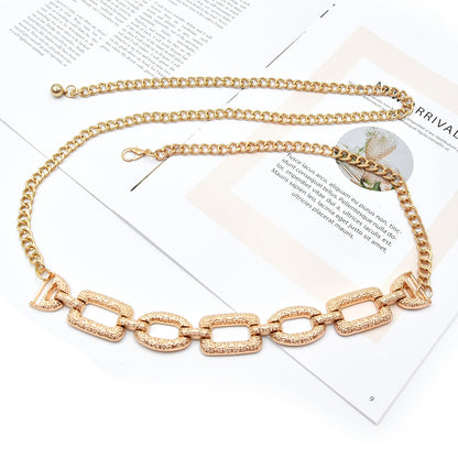 Waist chain women's fashion matching