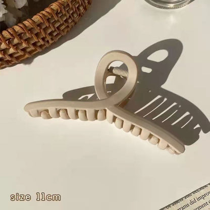 Korean ins large shark clip hairpin