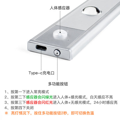 LED human body sensor light strip