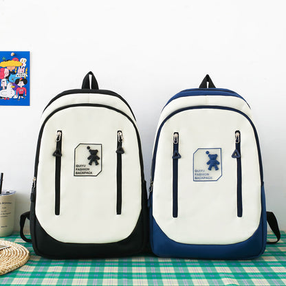 4-piece school bag computer bag backpack