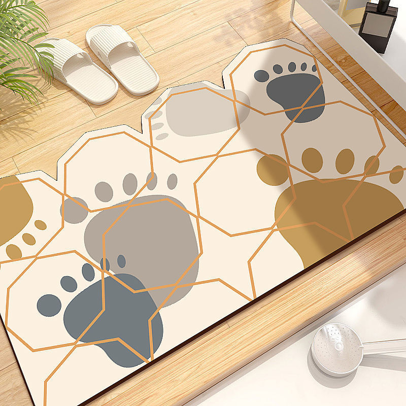 Diatomaceous Earth Non-Slip Mat Bath Door Mat