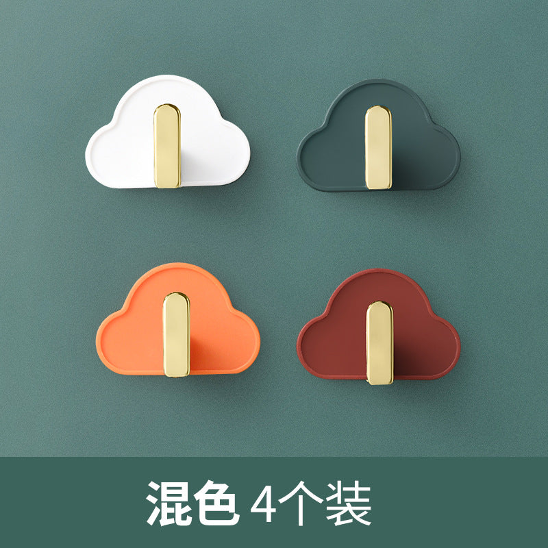 Cloud L-Shaped No-Trace Adhesive Hook