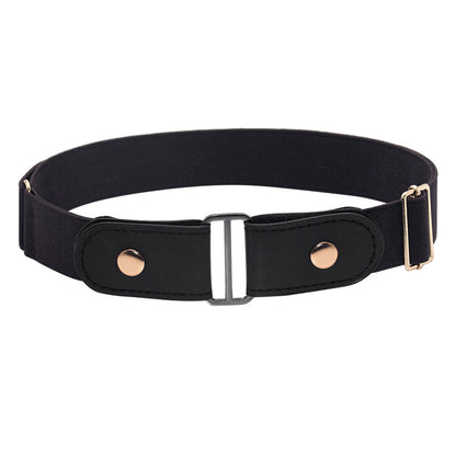 Belt men's and women's elastic belt