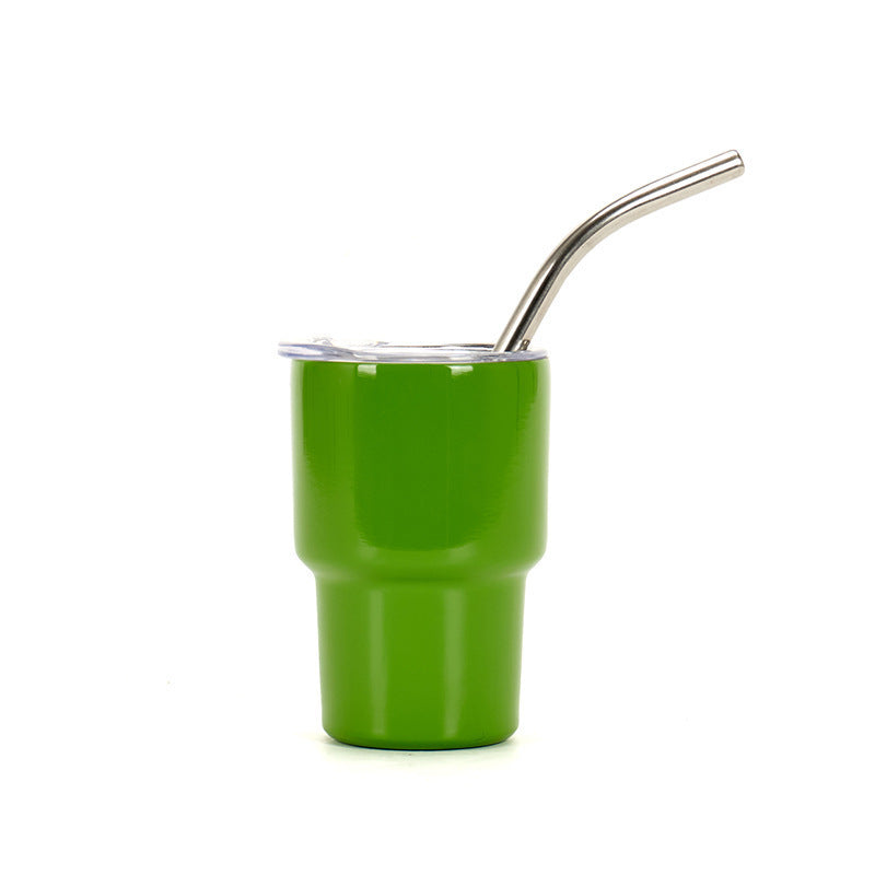 2oz stainless steel double-layer car cup