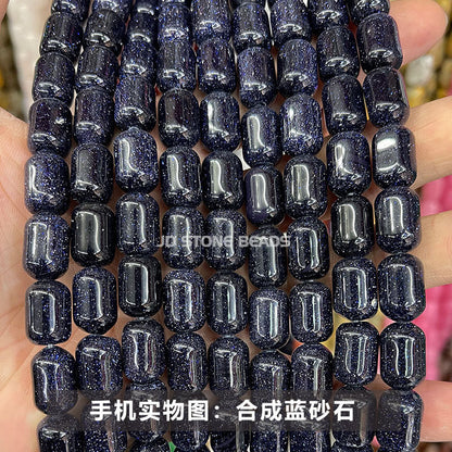 10 * 14Mm natural crystal agate drum beads loose beads