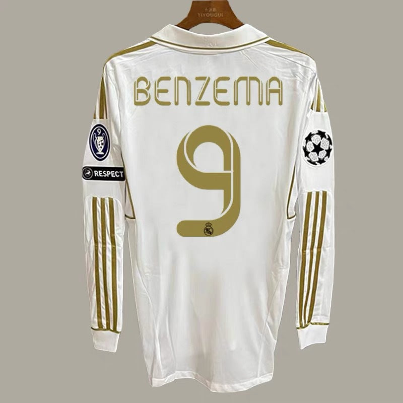 11-12 Real Madrid Retro 14 Guti Kak¨¢ Ra¨²l Redondo 7 Ronaldo Home Away GK