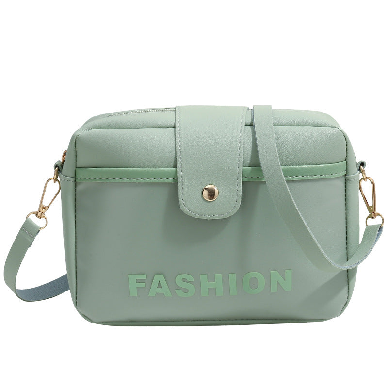 Women's bag candy-colored messenger bag